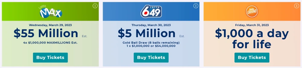 Alberta Casino Lotteries